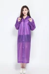 Wholesale of EVA non-disposable transparent adult raincoats for men and women, outdoor cycling electric bike rain covers and cloaks from manufacturers Application Scenario